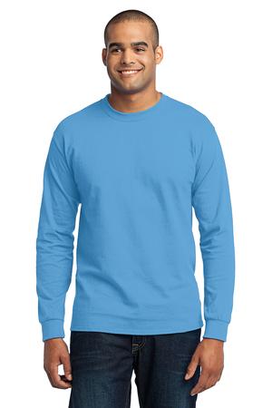 Port & Company – Long Sleeve 50/50 Cotton/Poly T-Shirt Style PC55LS 1