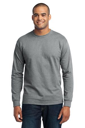 Port & Company – Long Sleeve 50/50 Cotton/Poly T-Shirt Style PC55LS 3
