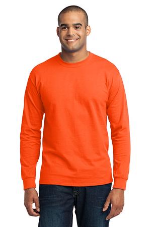 Port & Company – Long Sleeve 50/50 Cotton/Poly T-Shirt Style PC55LS 18