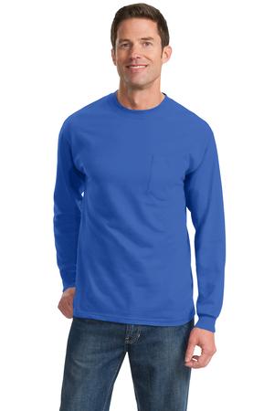 Port & Company – Long Sleeve Essential T-Shirt with Pocket Style PC61LSP 9
