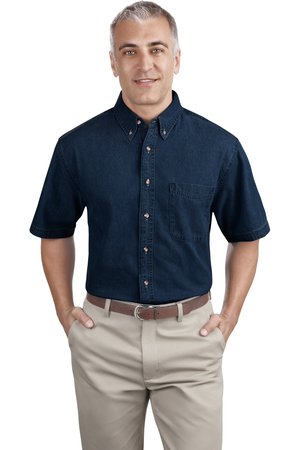 Port & Company – Short Sleeve Value Denim Shirt Style SP11 2