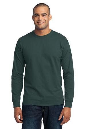 Port & Company Tall Long Sleeve 50/50 Cotton/Poly T-Shirt Style PC55LST 6
