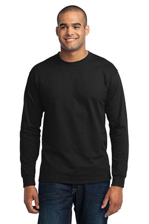 Port & Company Tall Long Sleeve 50/50 Cotton/Poly T-Shirt Style PC55LST 8