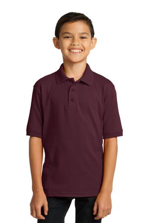 Port & Company Youth 5.5-Ounce Jersey Knit Polo Style KP55Y