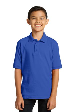 Port & Company Youth 5.5-Ounce Jersey Knit Polo Style KP55Y