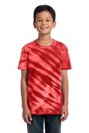 Port & Company – Youth Essential Tiger Stripe Tie-Dye Tee Style PC148Y 7