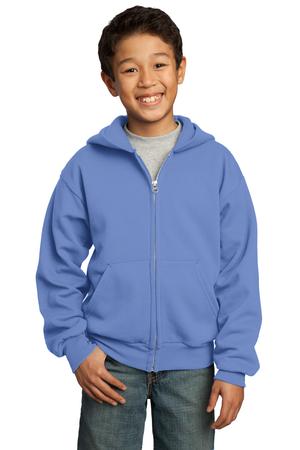 Port & Company – Youth Full-Zip Hooded Sweatshirt Style PC90YZH 3