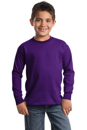 Port & Company – Youth Long Sleeve Essential T-Shirt Style PC61YLS 12