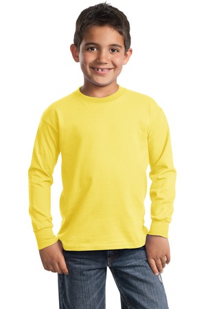 Port & Company – Youth Long Sleeve Essential T-Shirt Style PC61YLS 16