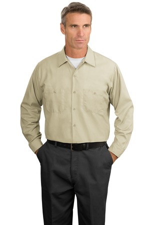 Red Kap – Long Sleeve Industrial Work Shirt Style SP14 7