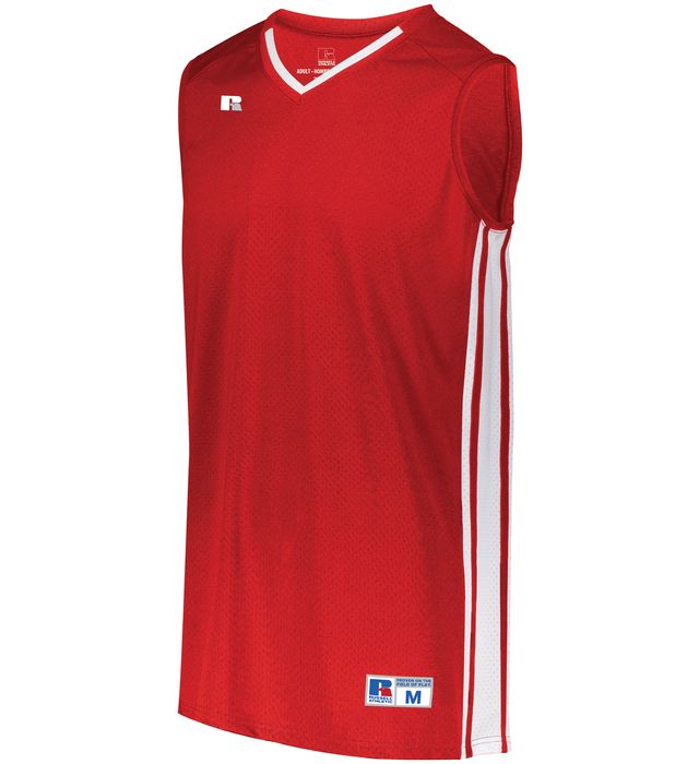 russell-youth-legacy-basketball-jersey-v-neck-collar-true red-white