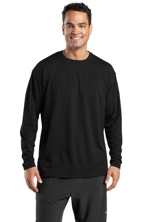 Sport-Tek K368 Dri-Mesh Long Sleeve T-Shirt Black