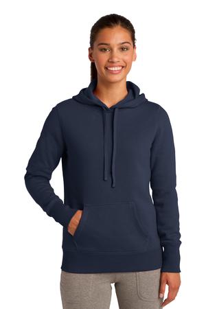 Sport-Tek LST254 Ladies Pullover Hooded Sweatshirt True Navy