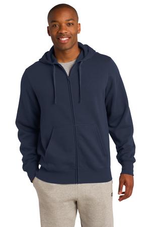 Sport-Tek ST258 Full-Zip Hooded Sweatshirt True Navy