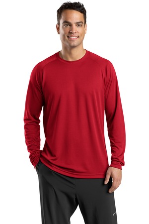 Sport-Tek T473LS Dry Zone Long Sleeve Raglan T-Shirt True Red