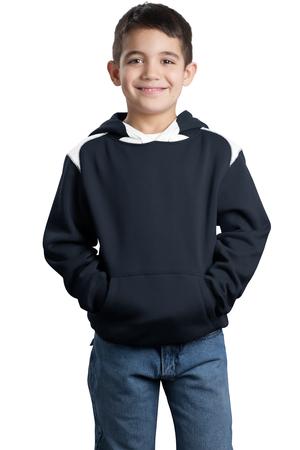 Sport-Tek Youth Pullover Hooded Sweatshirt with Contrast Color Style Y264 12