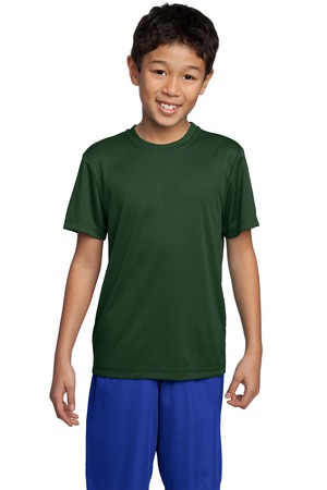 Sport-Tek YST350 Youth Competitor Tee Forest Green
