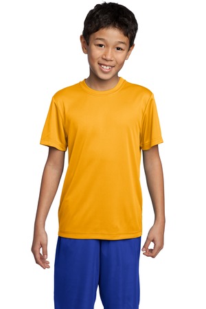 Sport-Tek YST350 Youth Competitor Tee Gold