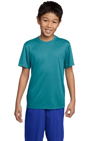 Sport-Tek YST350 Youth Competitor Tee Tropic Blue
