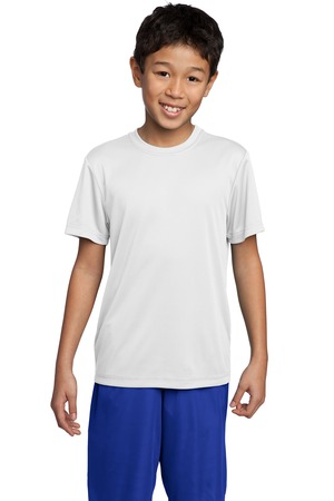 Sport-Tek YST350 Youth Competitor Tee White