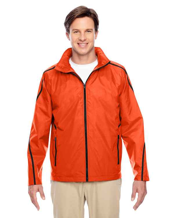Team 365 Conquest Jacket with Fleece Lining Sport Orange