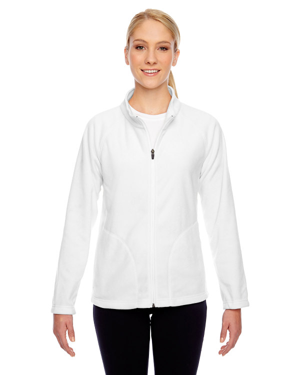 team-365-ladies-campus-microfleece-jacket-white